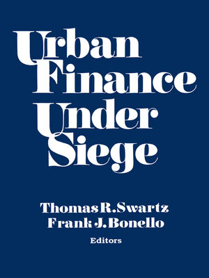 cover image of Urban Finance Under Siege